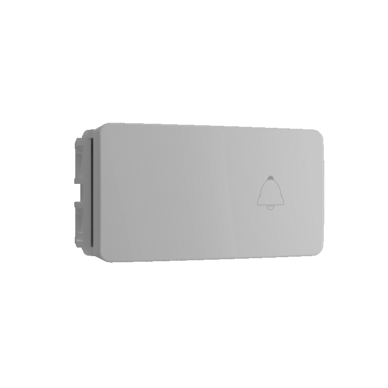 Módulo 1/3 Interruptor pulsador para timbre