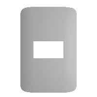 Placa 4x2 Branca – para 1 módulo