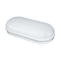 Luminária LED Oval Branca Bivolt