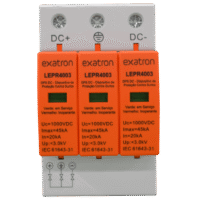 Dispositivo de proteção contra surtos - DPS 3P 45KA