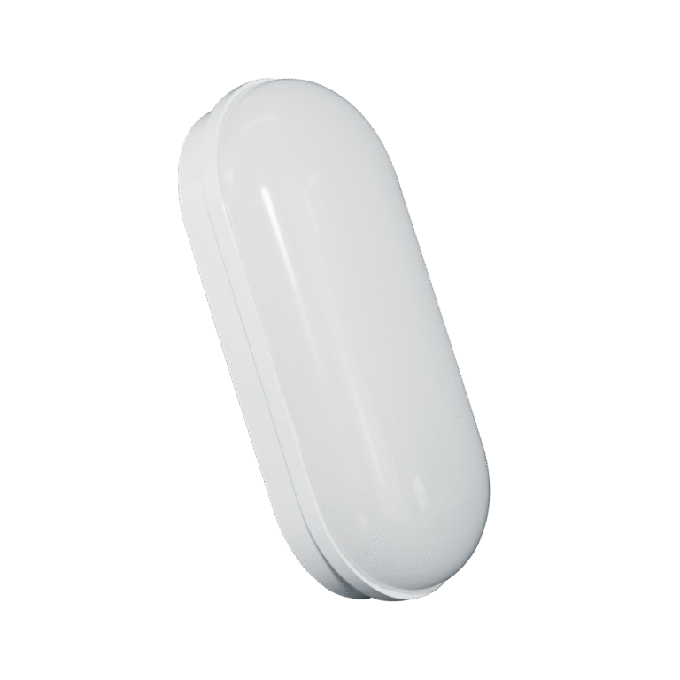 Oval LED Wall Light Fixture, 8W, 6000K