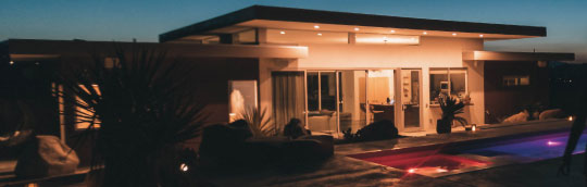 Balcony lighting control
