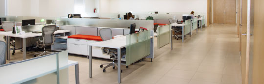 Proteção dos equipamentos de escritório