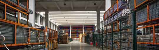 Industrial lighting control