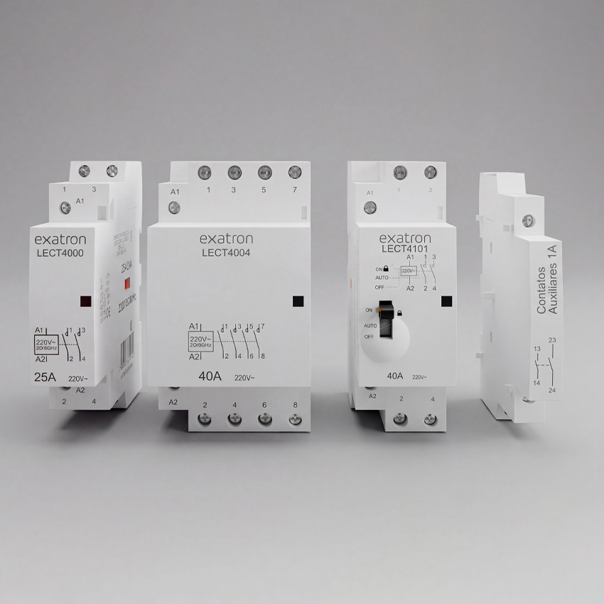 Contatores contatoras exatron