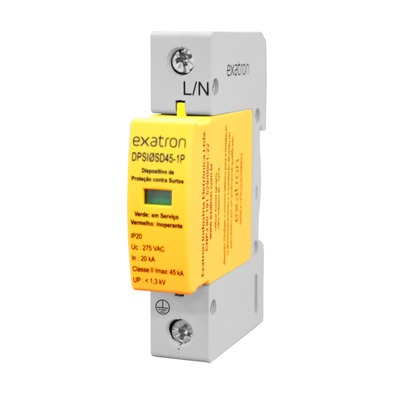 Dispositivo de Proteção contra Surtos - SLIM / DIN DPS BIVOLT - 45 KA