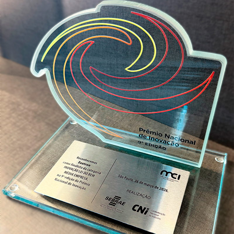 Exatron finalista do 9° Prêmio Nacional de Inovação