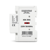 Contator Circuitos de Comando Modular 3 Polos, 3NA, 40A, 220V