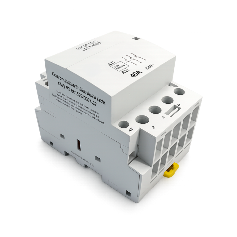 Contator Circuitos de Comando Modular 3 Polos, 3NA, 40A, 220V