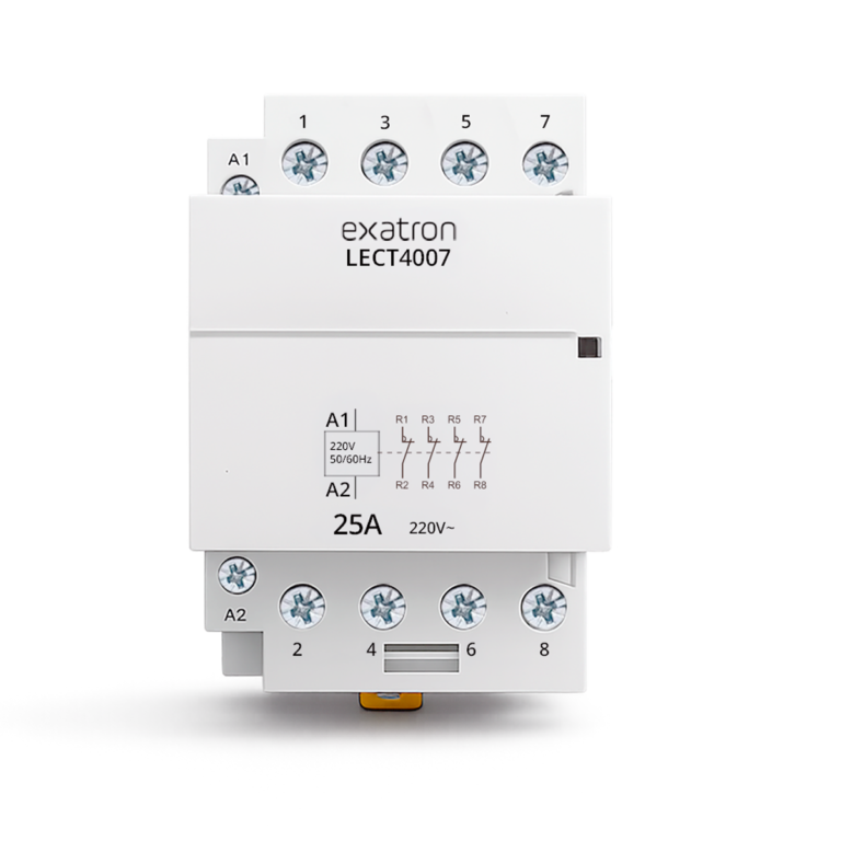 Contator Modular Magnético 4 Polos, 4NF, 25A, 220V