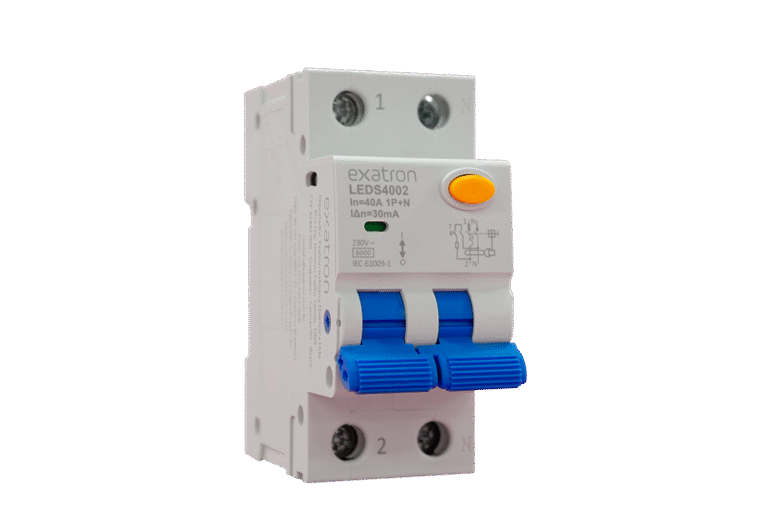 Dispositivo de proteção interruptor diferencial residual com protetor de sobre corrente 1P+N 40A/30mA