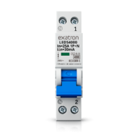 Memoria DDR con protector contra sobrecorriente 1P+N 25A/30mA