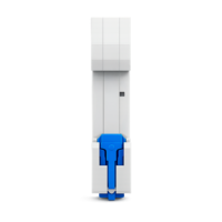Dispositivo de proteção interruptor diferencial residual com protetor de sobre corrente 1P+N 40A/30mA