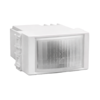 Sensor de presencia de montaje en pared de 1/3 módulo Bivolt 120° Smart X-Control