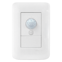 Sensor de presencia táctil modular 4x2 con control automático de encendido y apagado y Smart X-Control
