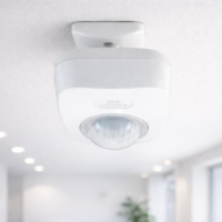 Sensor de Presença de Teto Articulável